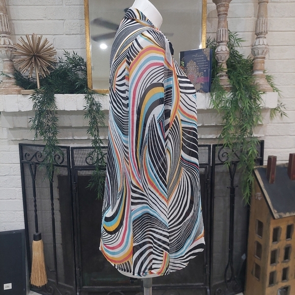 Season Designers Sheer Open Cardigan - Picture 2 of 5